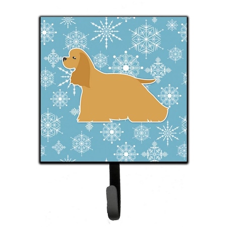 Micasa Winter Snowflake Cocker Spaniel Leash or Key Holder MI230095